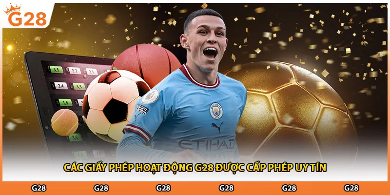 Các giấy phép hoạt động G28 được cấp phép uy tín